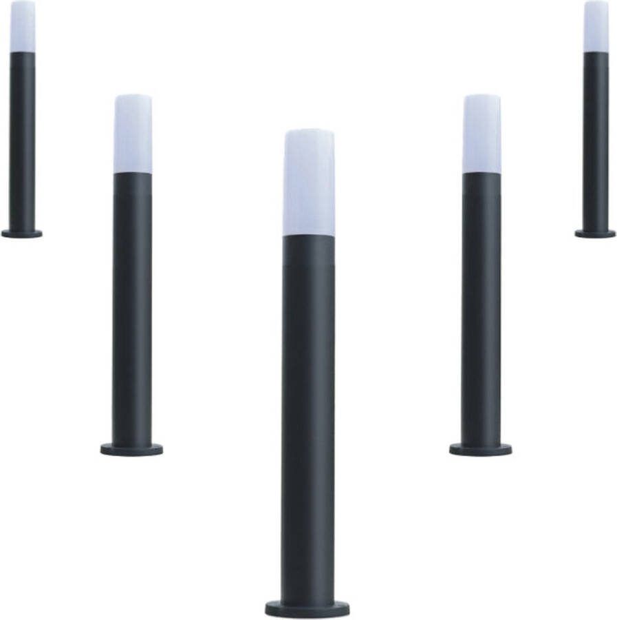 Silumen Tuinpaal 60cm 220V IP65 ZILVER Overig Zilver Unité Argent