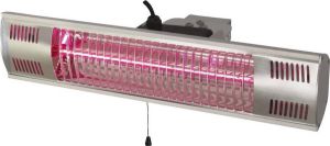 Silva-Homeline 510021 Kortegolf infraroodstraler 1500 W Zilver (mat)