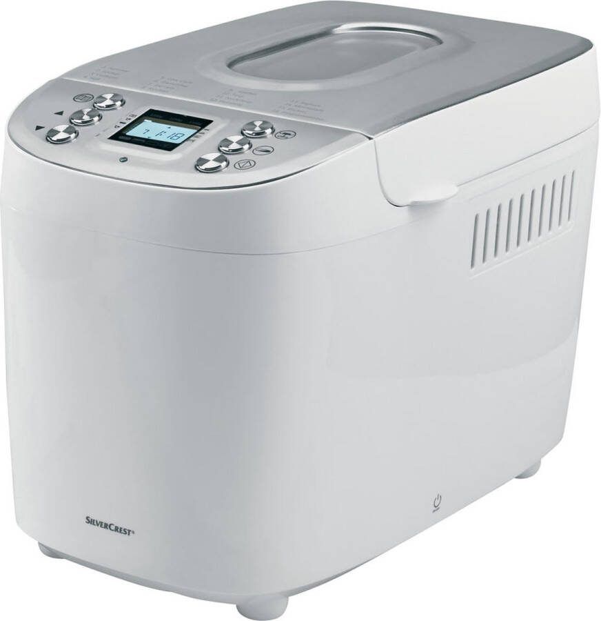 SILVERCREST Broodbakmachine 16 Programma's 3 Instelbare Bruininigsniveaus