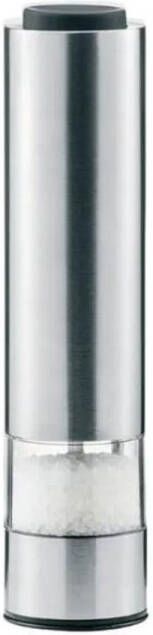 SILVERCREST Elektrische peper- zoutmolen (RVS) Zoutmolen inclusief 6 batterijen Met deksel BPA vrij met verlichting