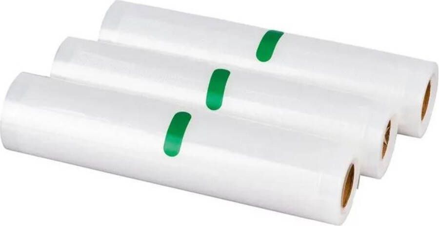 SILVERCREST Folierollen voor Vacumeermachines Folierol Vacuumfolie 3 delig 3 m x 20 cm per stuk Vacuumrol BPA vrij