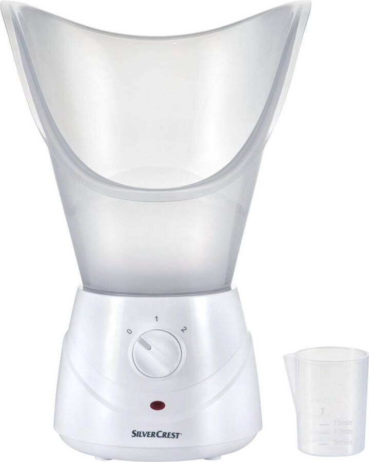 SILVERCREST Gezichtssauna 2 standen LEd Indicatielampje