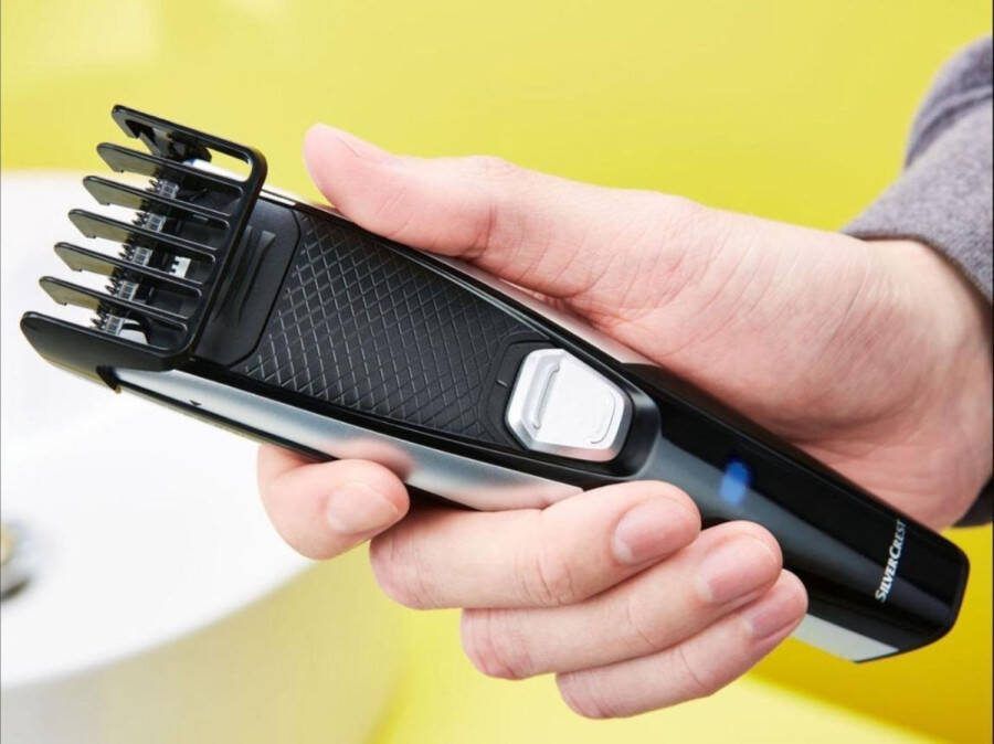SILVERCREST Haar- en baardtrimmer 500 mAh 3 7 V 2 Vario-opzetkammen voor 12 kniplengtes