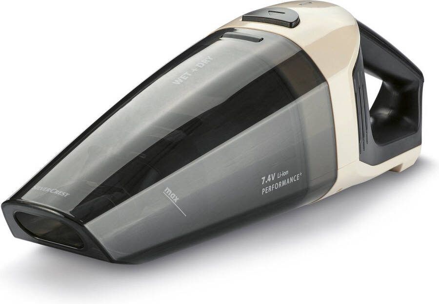 SILVERCREST Handstofzuiger 2 in 1 Kruimelstofzuiger nat en droog met 2 mondstukken