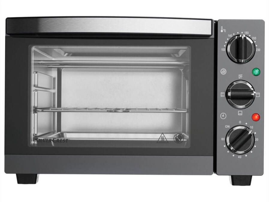 SILVERCREST Kitchen Tools Mini-oven 15L Ideaal voor bakken opwarmen en grillen Vermogen: 1200 W