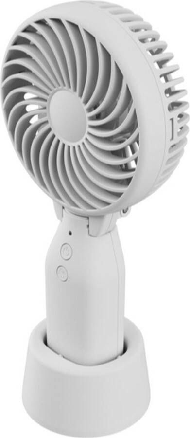 SILVERCREST mini ventilator wit met batterij draagbaar voor onderweg handventilator kleine ventilator draagbare ventilator portable fan