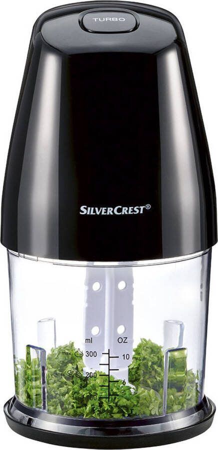 SILVERCREST Multihakker 260W 300ML Zwart Met turboknop