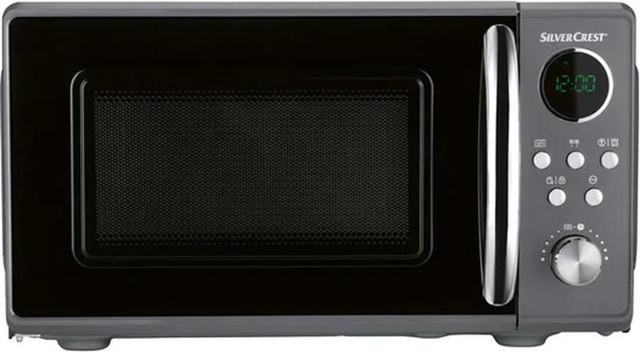 SILVERCREST KITCHEN TOOLS Magnetron 700 W Inhoud: ca. 17 L Programma's: 8 Ideaal voor verwarmen en ontdooien In trendy retrodesign Met ontdooifunctie (op gewicht en op tijd) snelstartfunctie en kinderbeveiliging