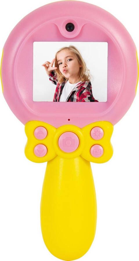 Silvergear Kindercamera Fototoestel Lollipop Roze 2 Inch LCD-scherm