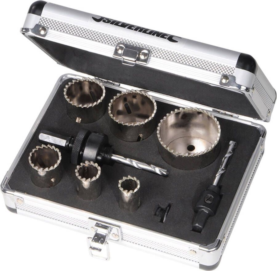 Silverline 11-delige diamantgatenzaagset 19 57 mm dia