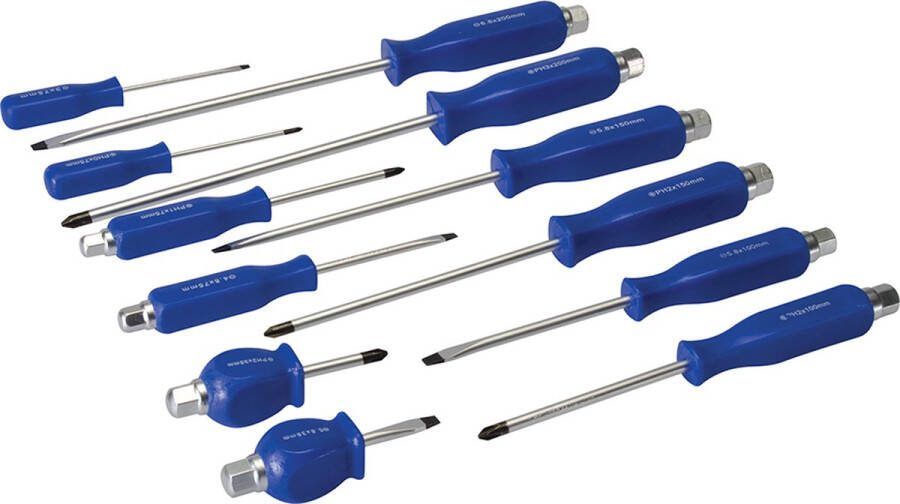 Silverline 12-delige ingenieurs schroevendraaier set