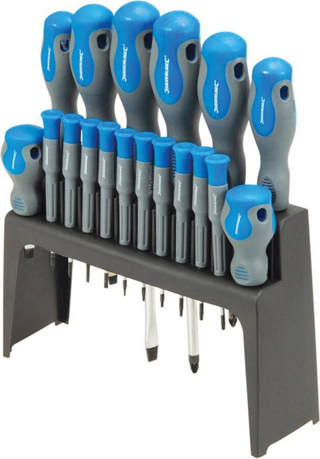 Silverline 18-delige soft-grip schroevendraaier set