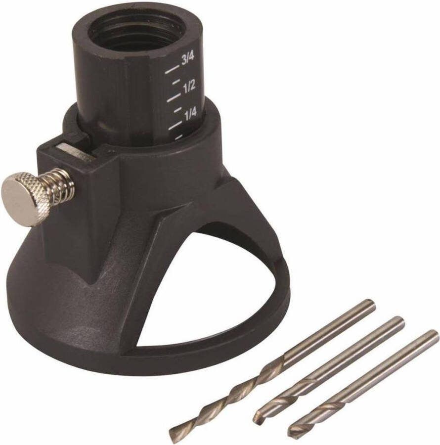 Silverline Multifunctionele boorset Ø 3 17 mm 4-delig Voor hout en zachte metalen
