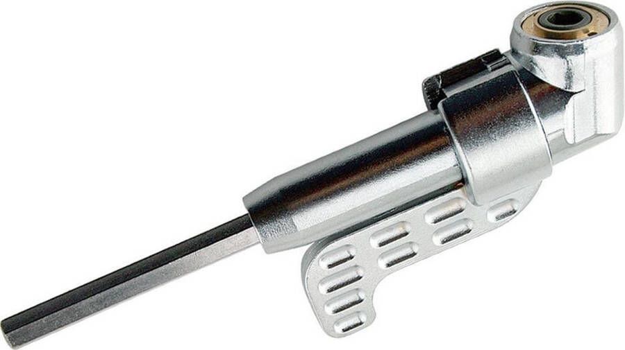 Silverline 868835 Gehoekt hulpstuk voor schroevendraaier 1 4 80° 130mm