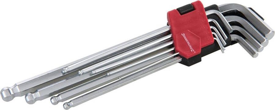 Silverline 9-delige balkop zeskantsleutel set Expert 1 5 10 mm