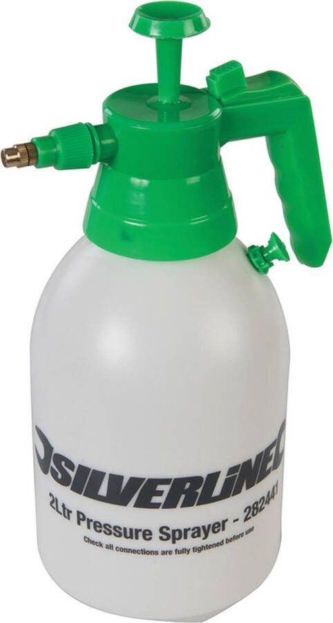 Silverline Drukspuit hogedruk 2 liter vorstbestendig variabel mondstuk