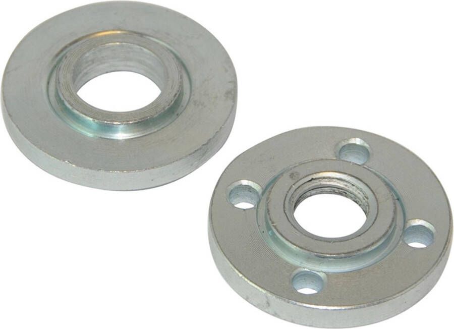 Silverline Flensmoeren set M14 Voor haakse slijpmachines 2 stuks