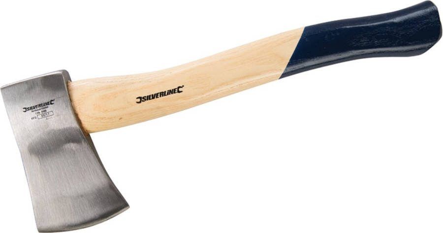 Silverline Handbijl met hardhouten schacht 680 g
