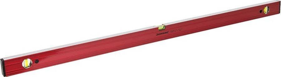 Silverline Hoogwaardige waterpas 3 libellen 120 cm aluminium nauwkeurig 1 mm m