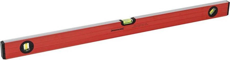 Silverline Hoogwaardige waterpas 3 libellen 900 mm aluminium nauwkeurig tot 1 mm m