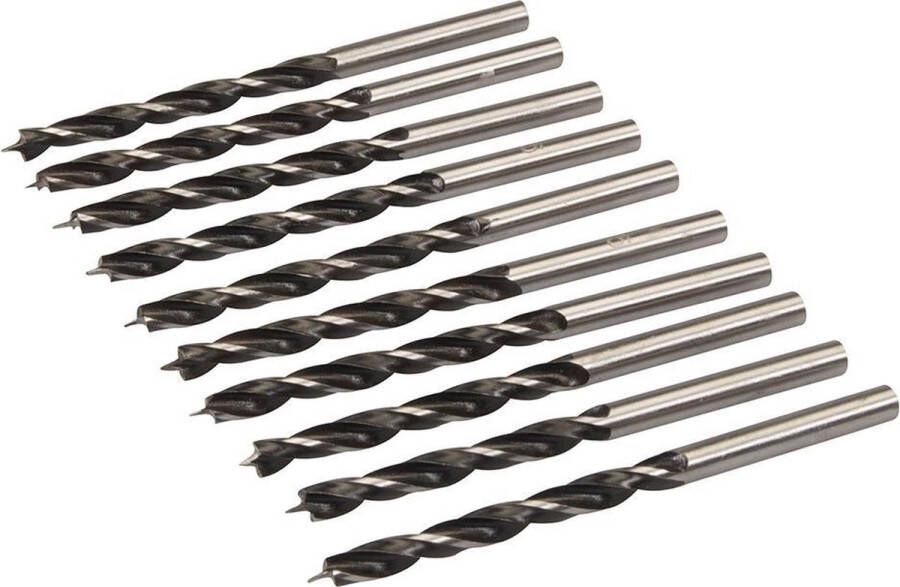 Silverline Houtboren 5 mm. 10 Stuks