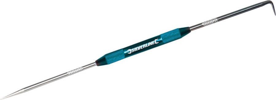 Silverline Krasnaald Recht en 90 Graden Gehard Staal 200 mm