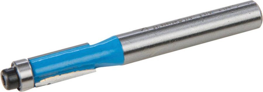 Silverline Kantenfrees TCT Snijranden Dubbele Fluit 30 mm Schacht Roestbestendig