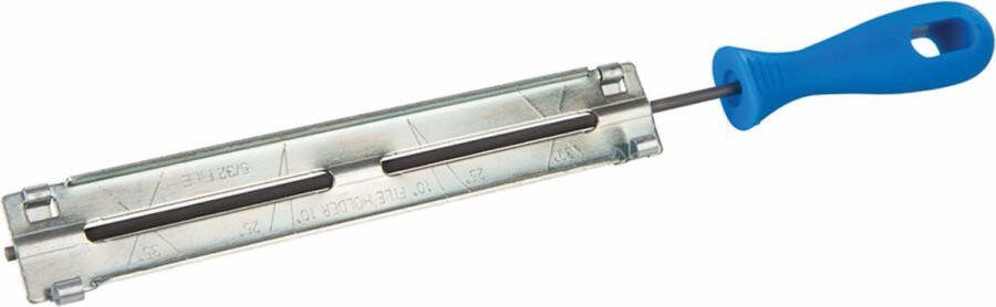Silverline Kettingzaag vijl 4.0 mm snel en precies slijpen nikkel geplateerd