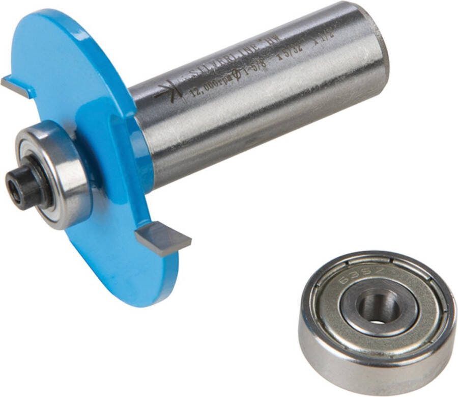 Silverline Lamellenfrees TCT snijranden Dubbele fluit 1 2 inch 12.000 min-1