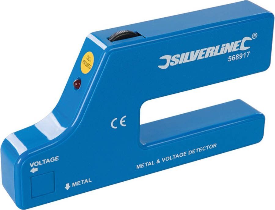 Silverline Metaal en Spanning Detector 1 x 9 Volt PP3