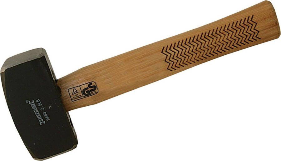 Silverline Moker met hickory steel gesmede stalen kop 1 8 kilo