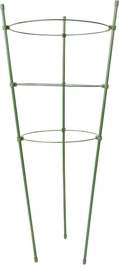 Silverline Planten steunring 3 rijen Roestbestendig 18-22 cm Staal met plastic coating