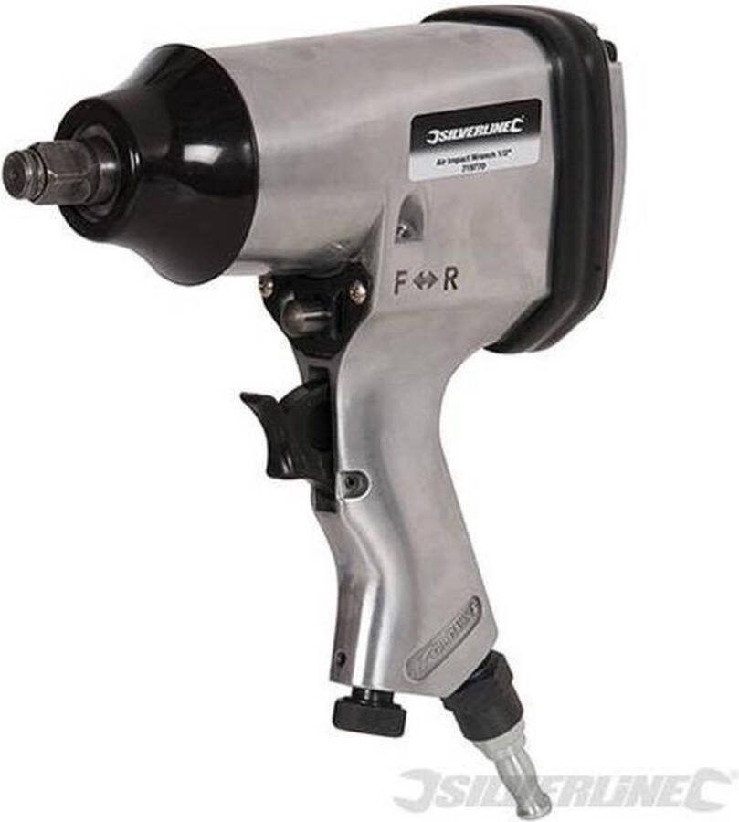 Silverline Pneumatische moersleutel 4 standen 312 Nm koppel 13 mm