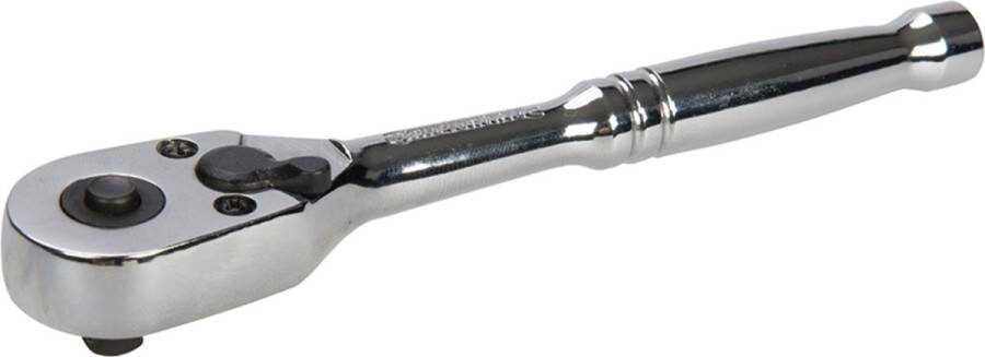 Silverline Ratelsleutel 1 4 inch 62 Nm Ergonomisch Chroom vanadium staal