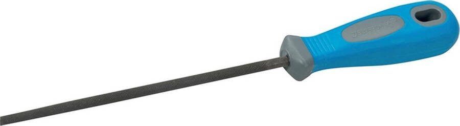 Silverline Ronde vijl halfzoet gehard staal 250 mm soft-grip handvat