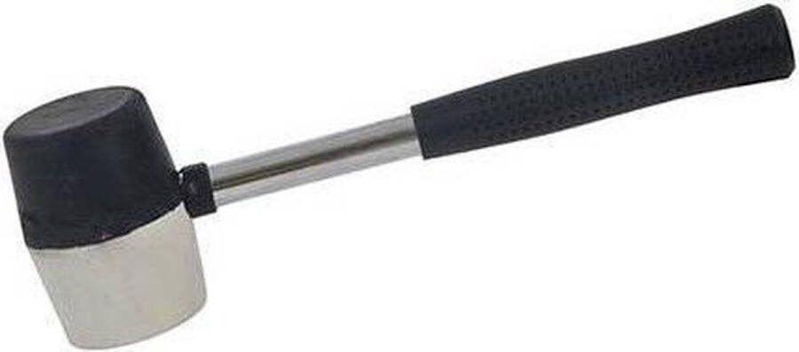 Silverline Rubberen combinatie hamer 454 gram stalen schacht PVC grip