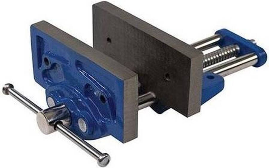Silverline Schrijnwerkers bankschroef gietijzer 150 mm 3.5 kg chroom handvat