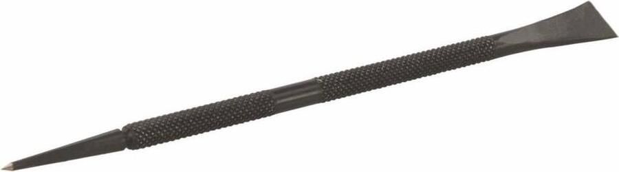 Silverline Dubbelzijdige kraspen nauwkeurige punt en mes 165 mm gekarteld handvat