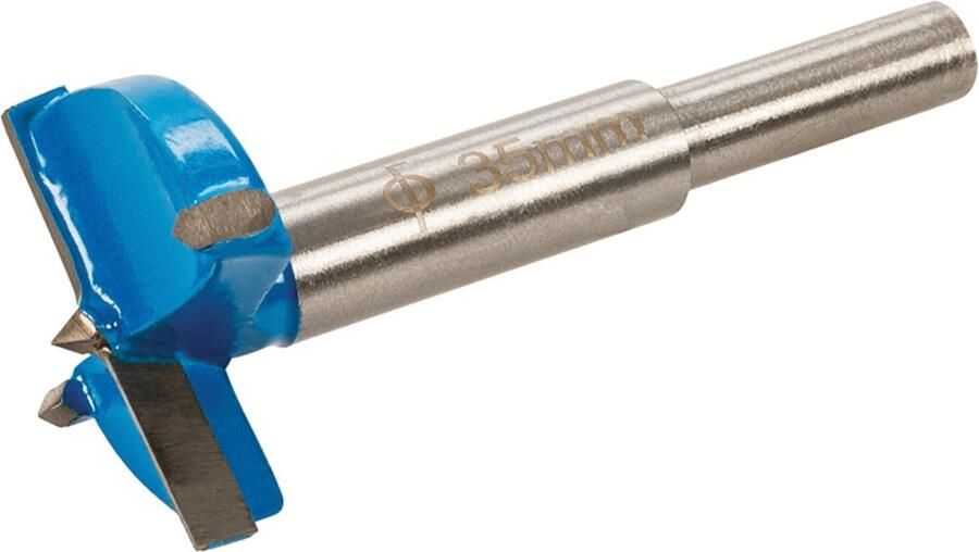 Silverline Forstnerboor Scharnierboor met Titanium Coating 35 mm
