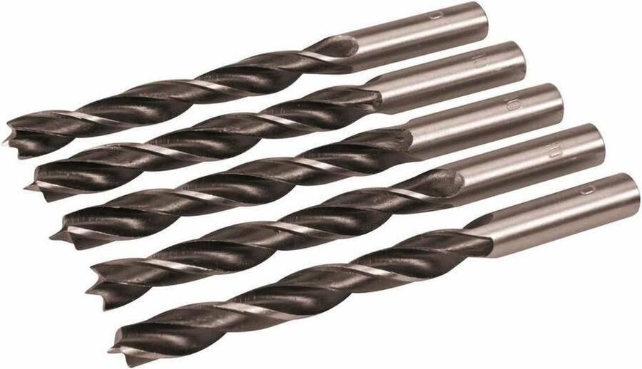 Silverline Houtboor 10 mm 5 Stuks
