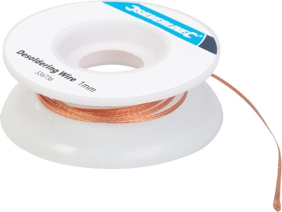 Silverline Koper zuiglint 1 mm 1 5 meter hittebestendig tot 500°C