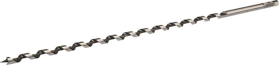 Silverline Slangenboor Zeskant schacht Enkele spoor 10 x 450 mm Gehard staal