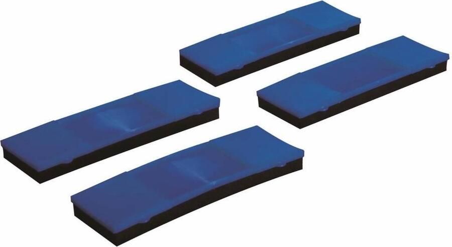 Silverline Waterbestendige spanbandbeschermers 50 mm set van 4 stuks