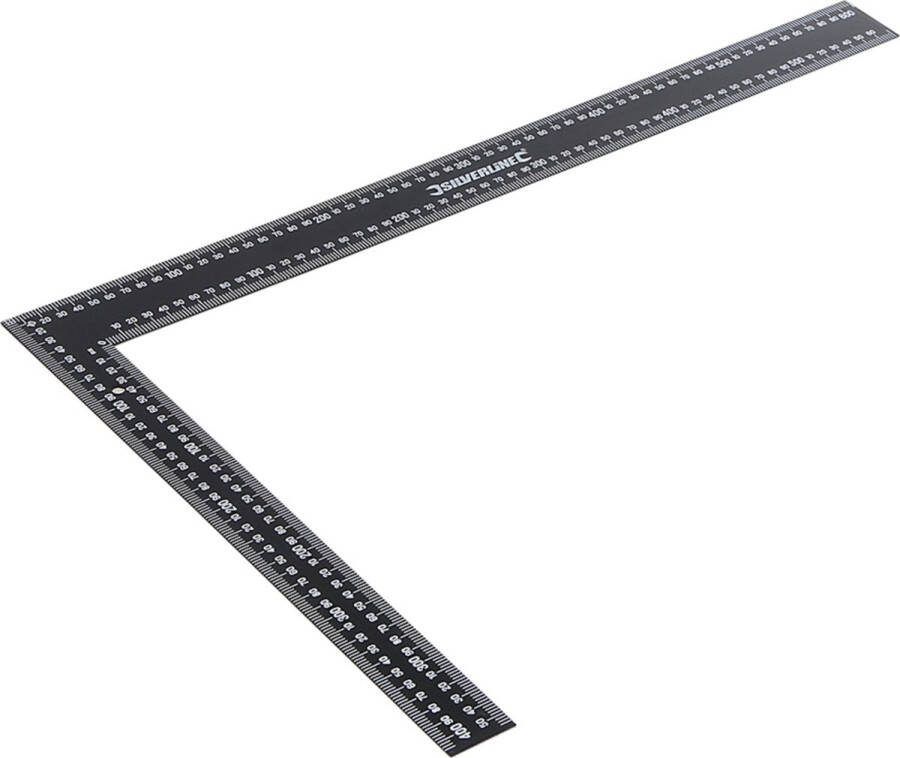 Silverline Stalen winkelhaak Heavy-Duty 600 x 400 mm Metrische en imperiale schaalverdeling