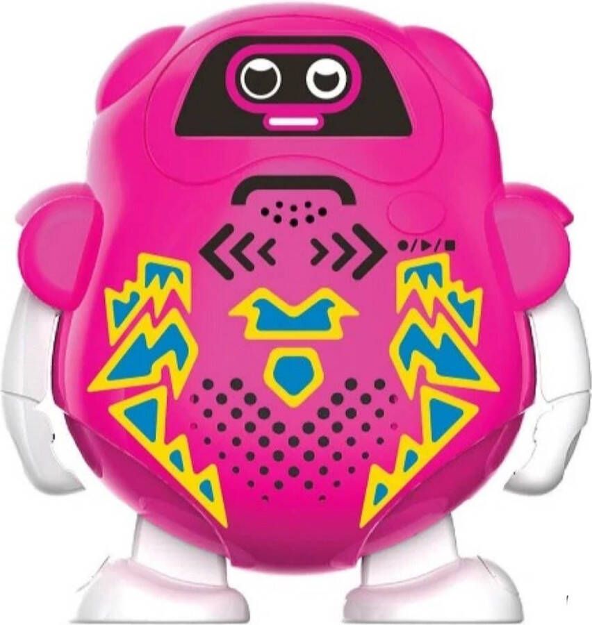 Silverlit Robot Talkibot roze Speelgoedrobot 3 verschillende manieren te spelen