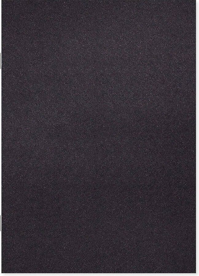 Silvine Sketch Paperback Zwart Schetsboek A5 Portret 140gr 10 stuks Wit