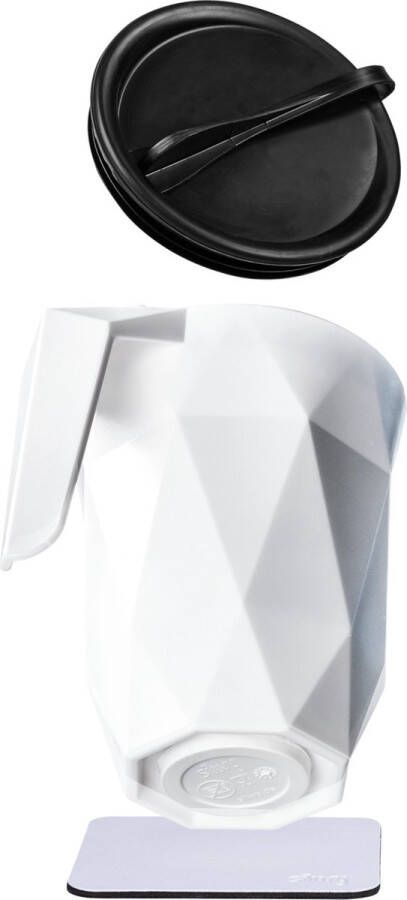 Silwy Mok met Nano-Gel Onderzetter Wit 0.3L