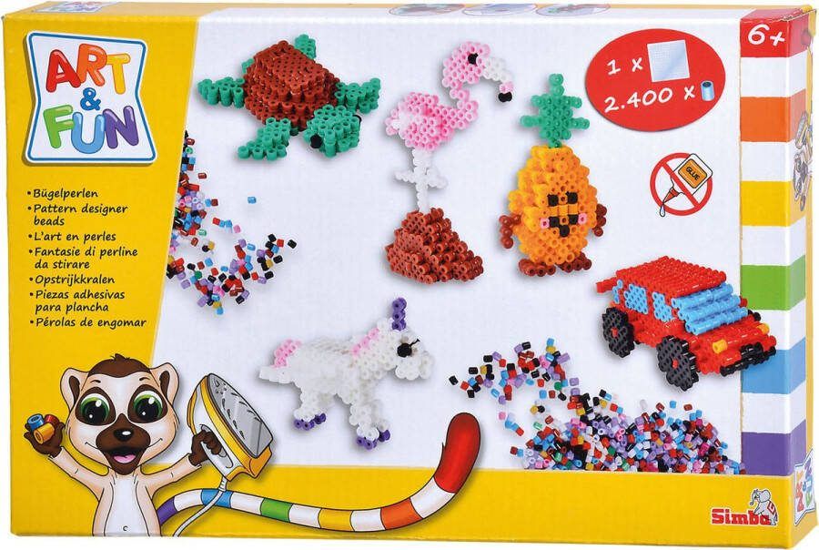 Simba Art & Fun Strijkkralen 3D Set
