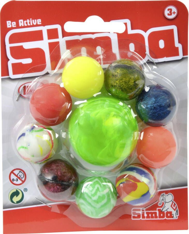 Simba Springballen 10 stuks Stuiterballen