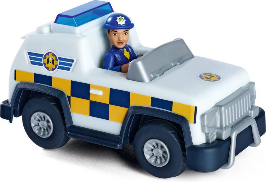 Simba Brandweerman Sam Politie 4x4x met Rose Figuur Speelgoedvoertuig